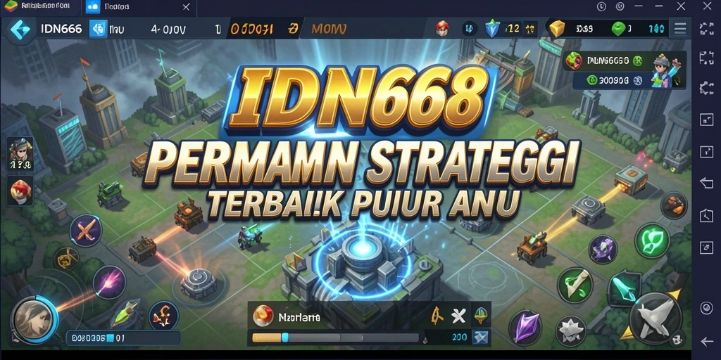 Tampilan gameplay menampilkan strategi mendalam dan pembangunan kerajaan.
