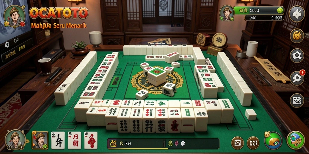 Tampilan gameplay OCATOTO yang menarik dan penuh warna.